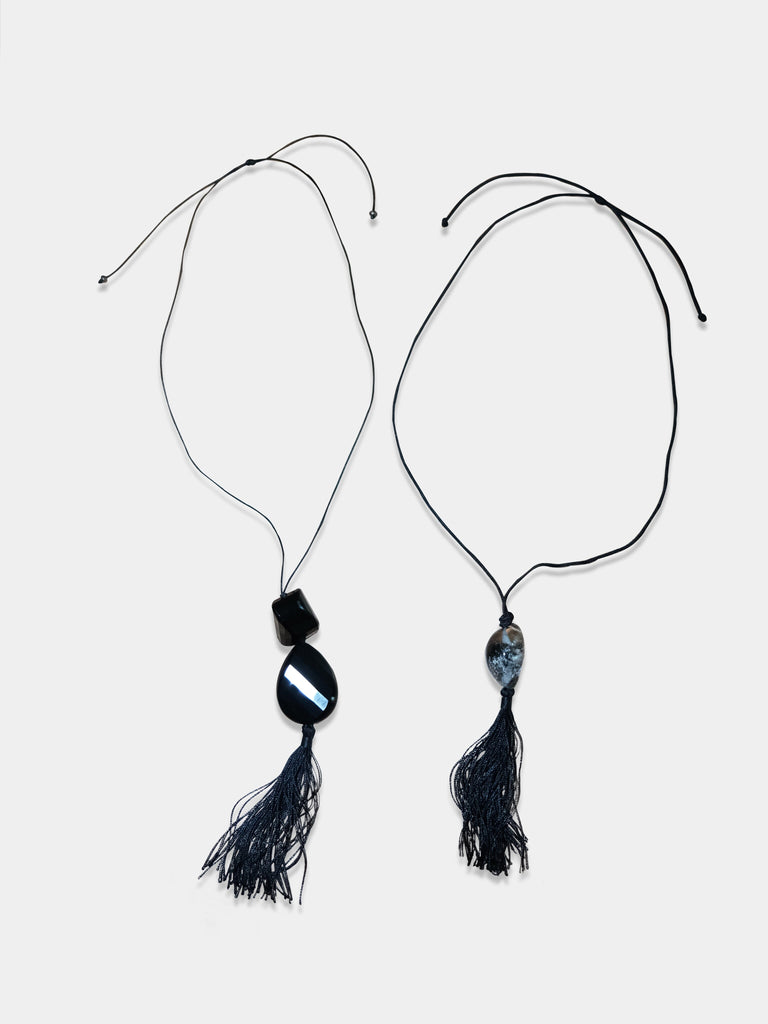 Lodolite Tassel Necklace necklace Bagatiba