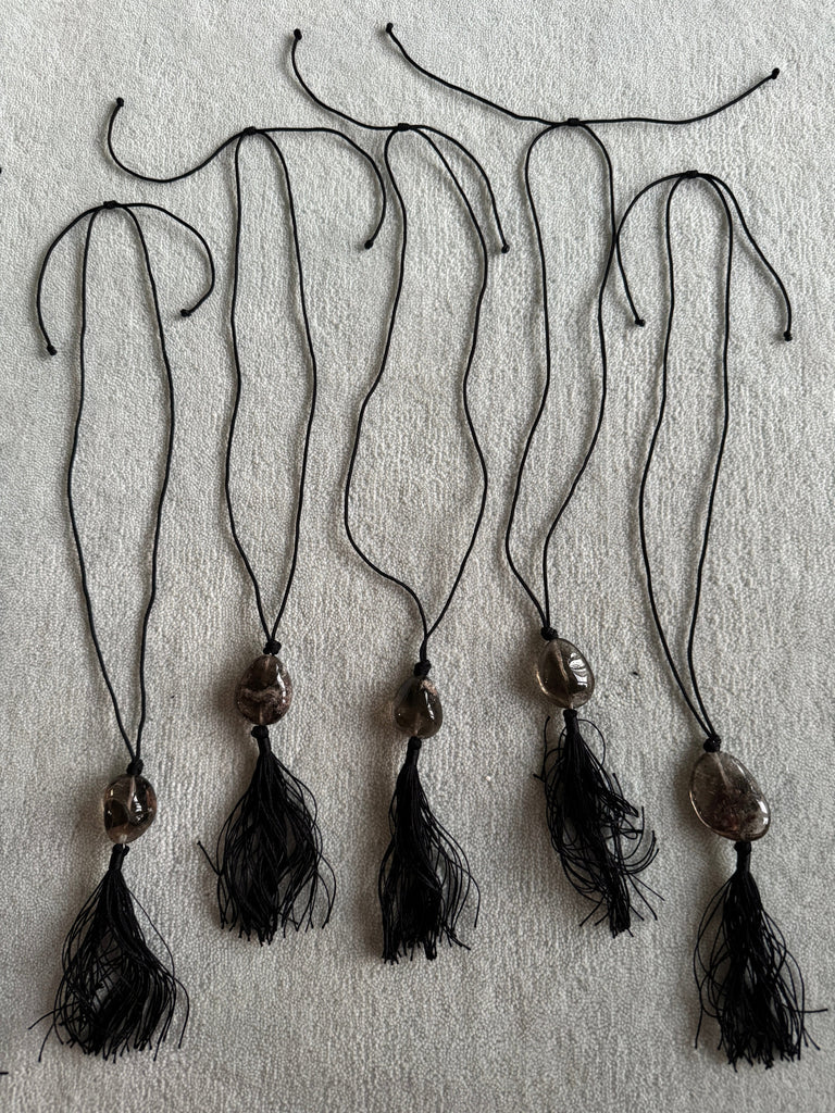 Lodolite Tassel Necklace necklace Bagatiba