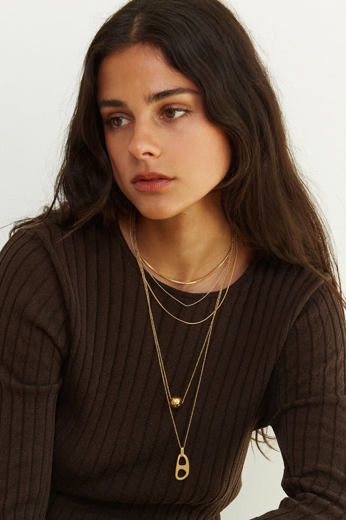 Adjustable Sphere Necklace Necklace bagatiba
