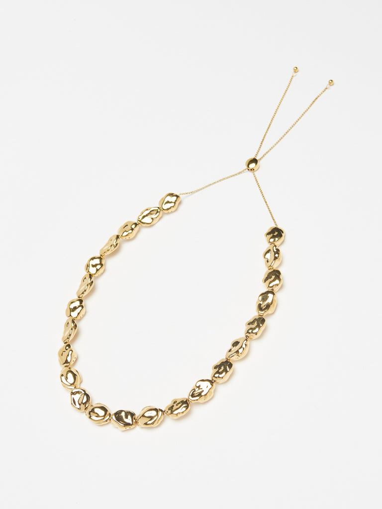 Gold Pearl Necklace Necklace bagatiba