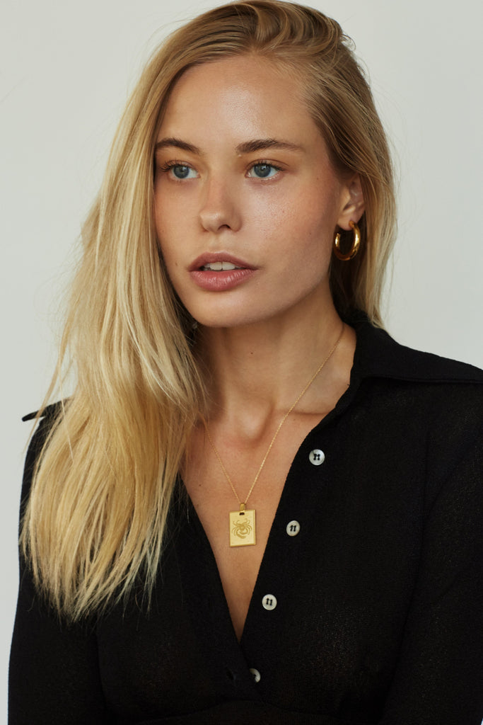 Mini Gold Hollow Hoops Earrings Bagatiba