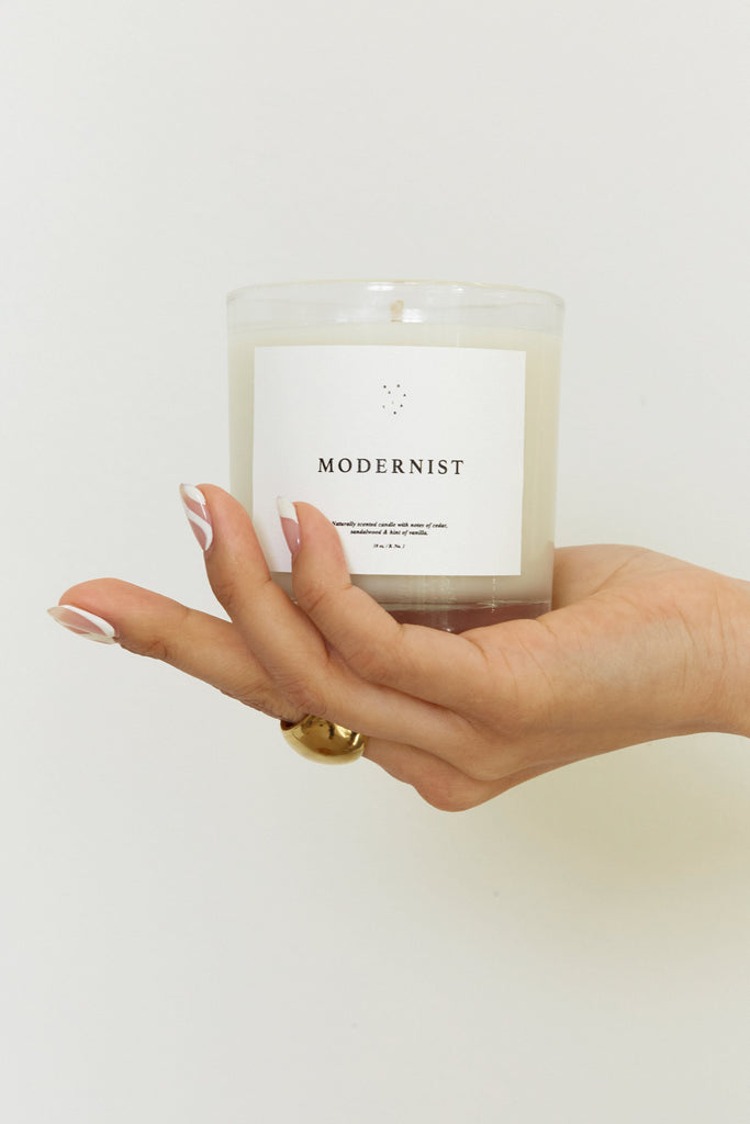 'Modernist' Candle extra bagatiba