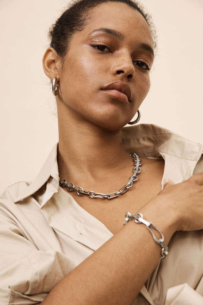 Silver Tilda Necklace Necklace bagatiba