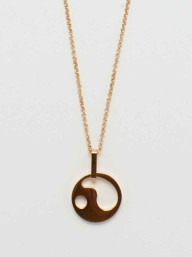 Detail flat lay view of the Unity Necklace Necklace bagatiba