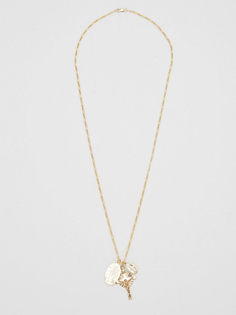 Full view flat lay of the Vintage D3C Necklace Necklace Bagatiba
