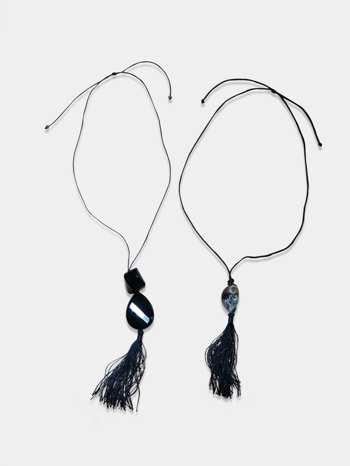 Lodolite Tassel Necklace necklace Bagatiba 