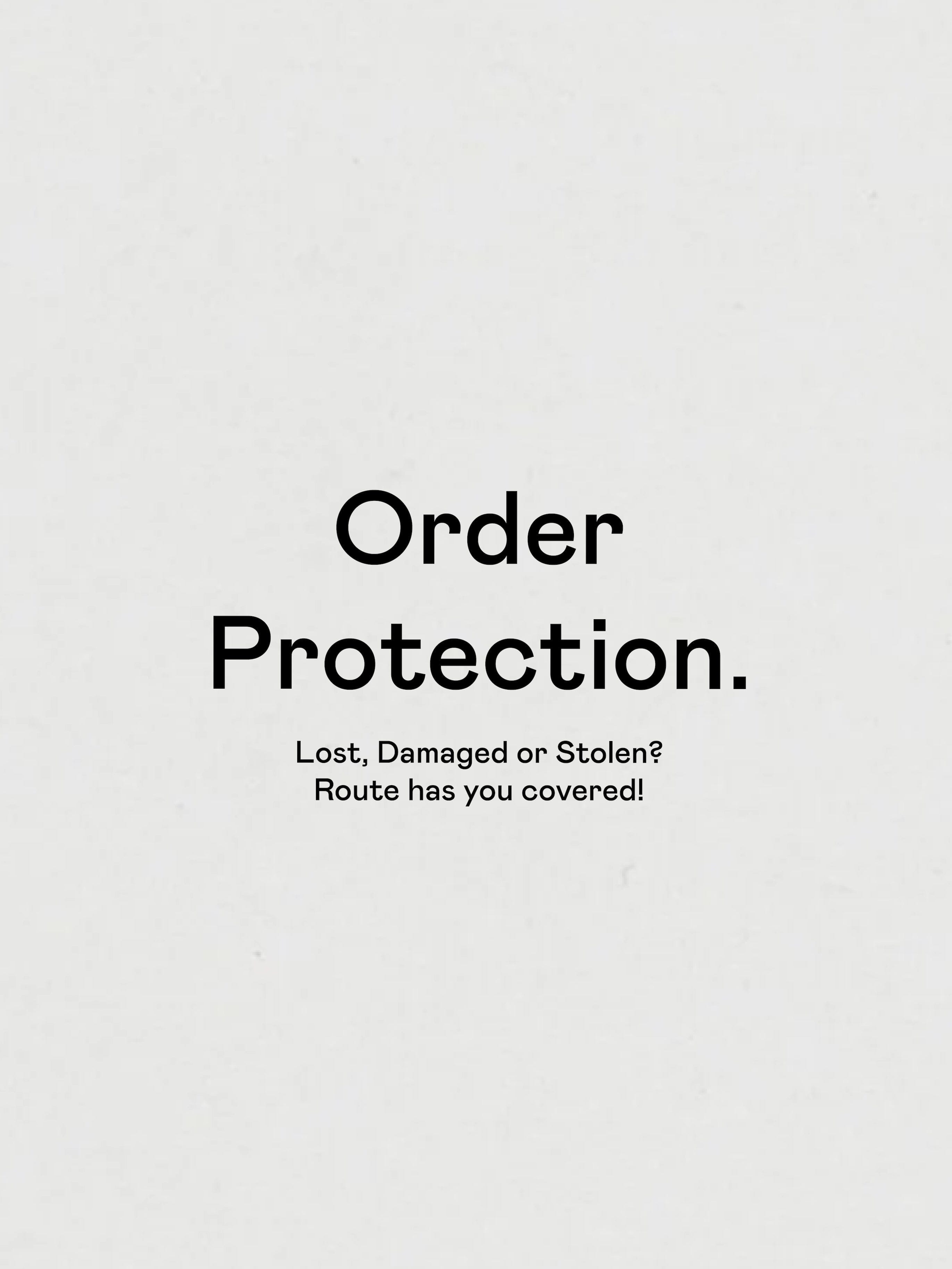 Shipping Protection by Route Insurance Route 