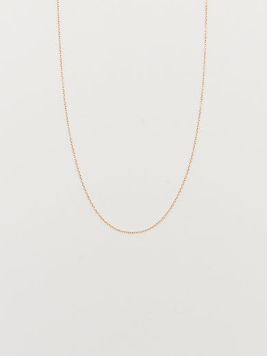 14K 16" Simple Necklace