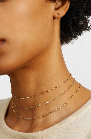 14K 302 Mini Hoops - rollover