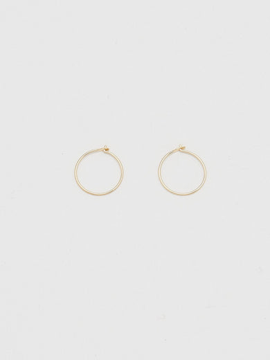14K 303 Mini Hoops