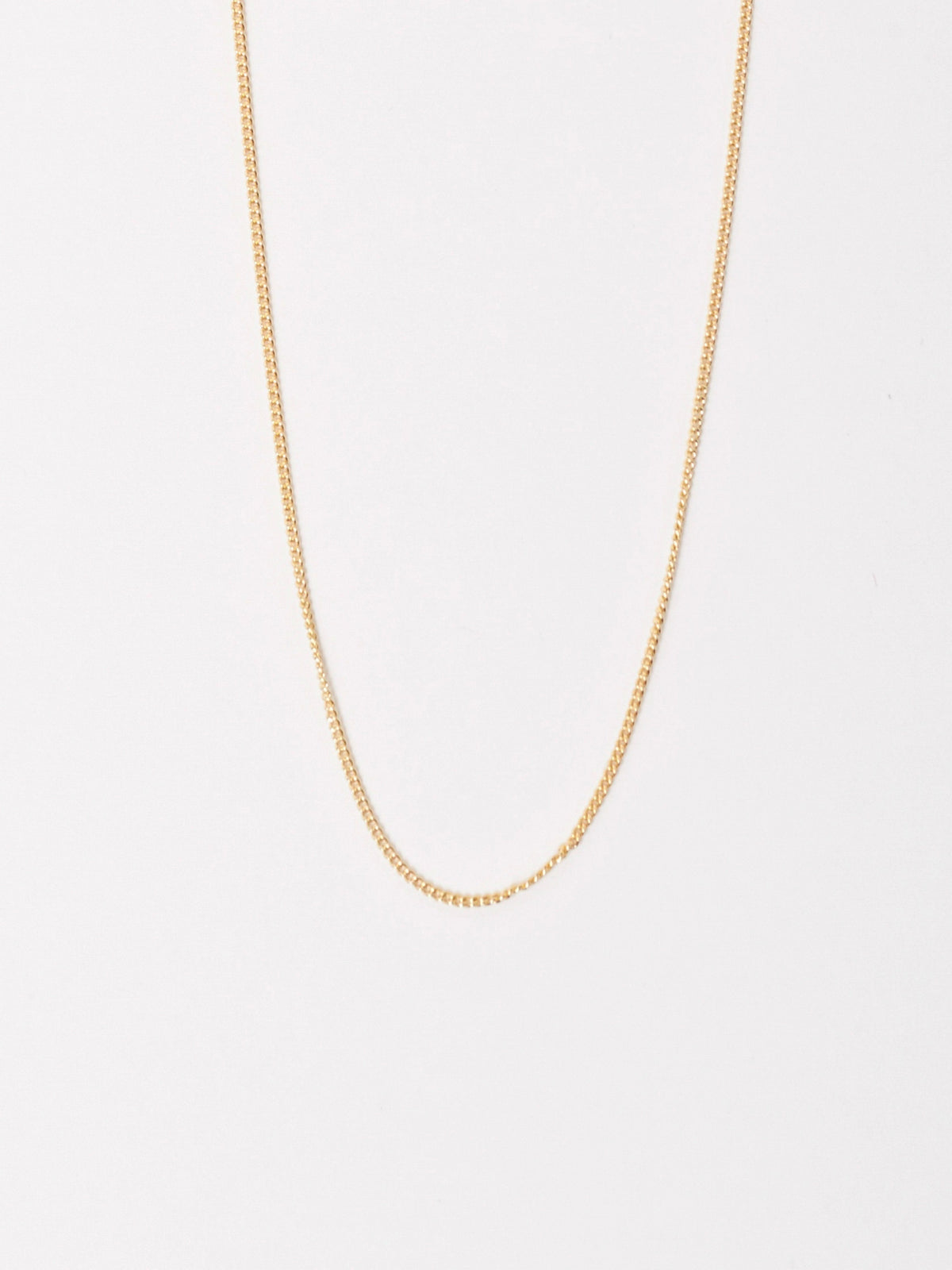 Close up flat lay of 18" Spiral Necklace Necklace bagatiba 
