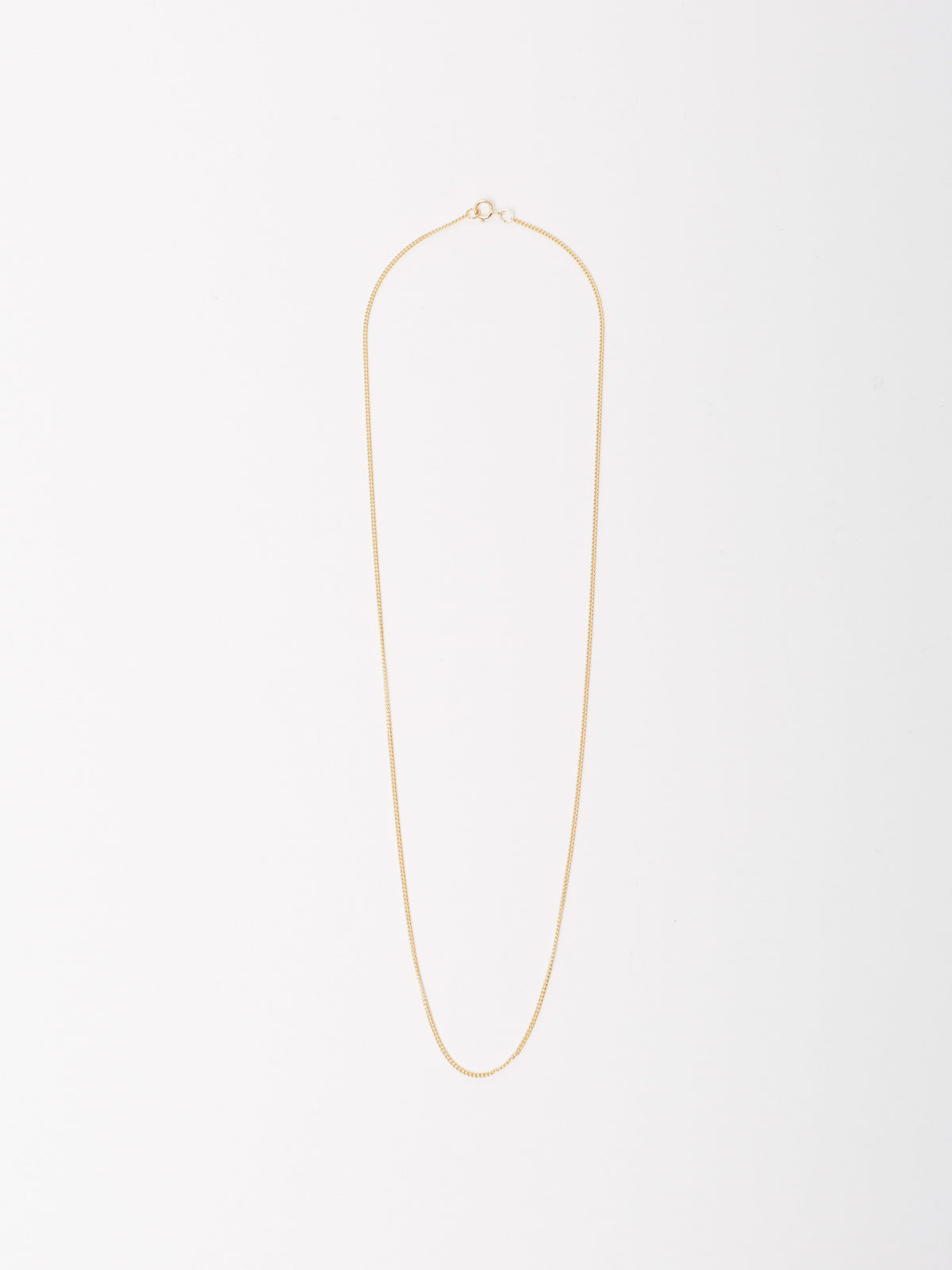 Full view flat lay of 18" Spiral Necklace Necklace bagatiba 