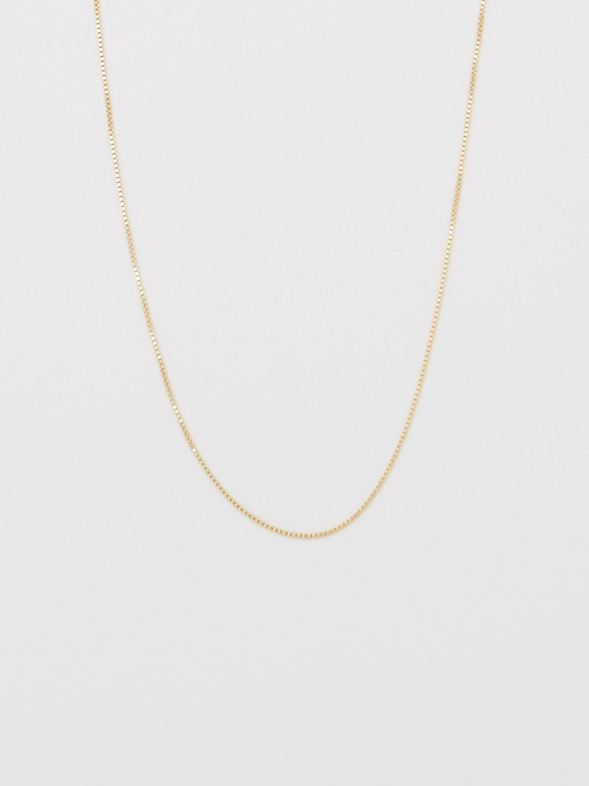 22" Vintage Square Chain Necklace bagatiba 