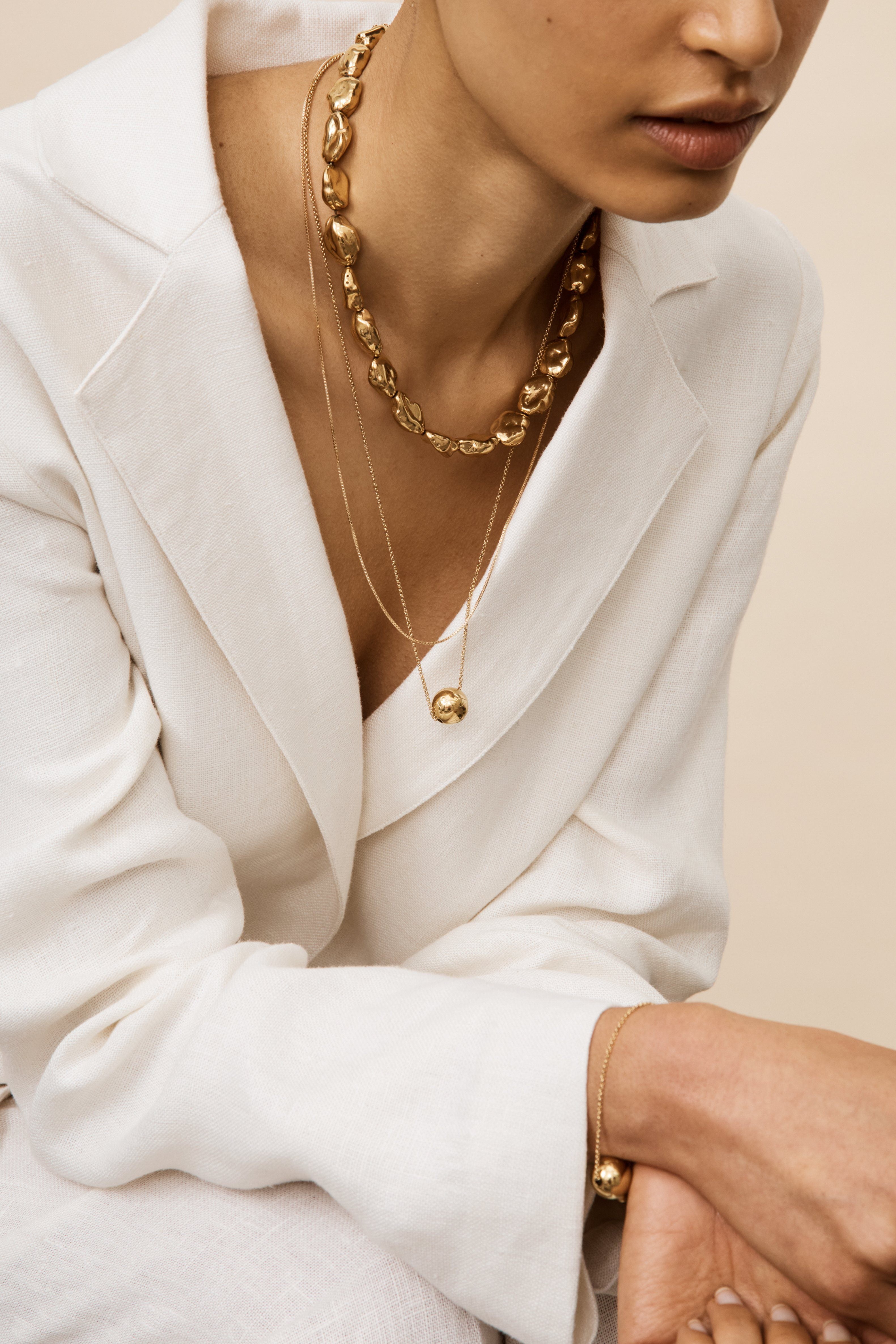 Adjustable Sphere Necklace Necklace bagatiba 