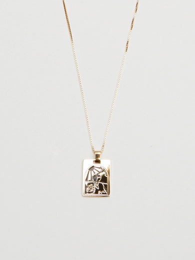 Bagatiba Long Cage Necklace