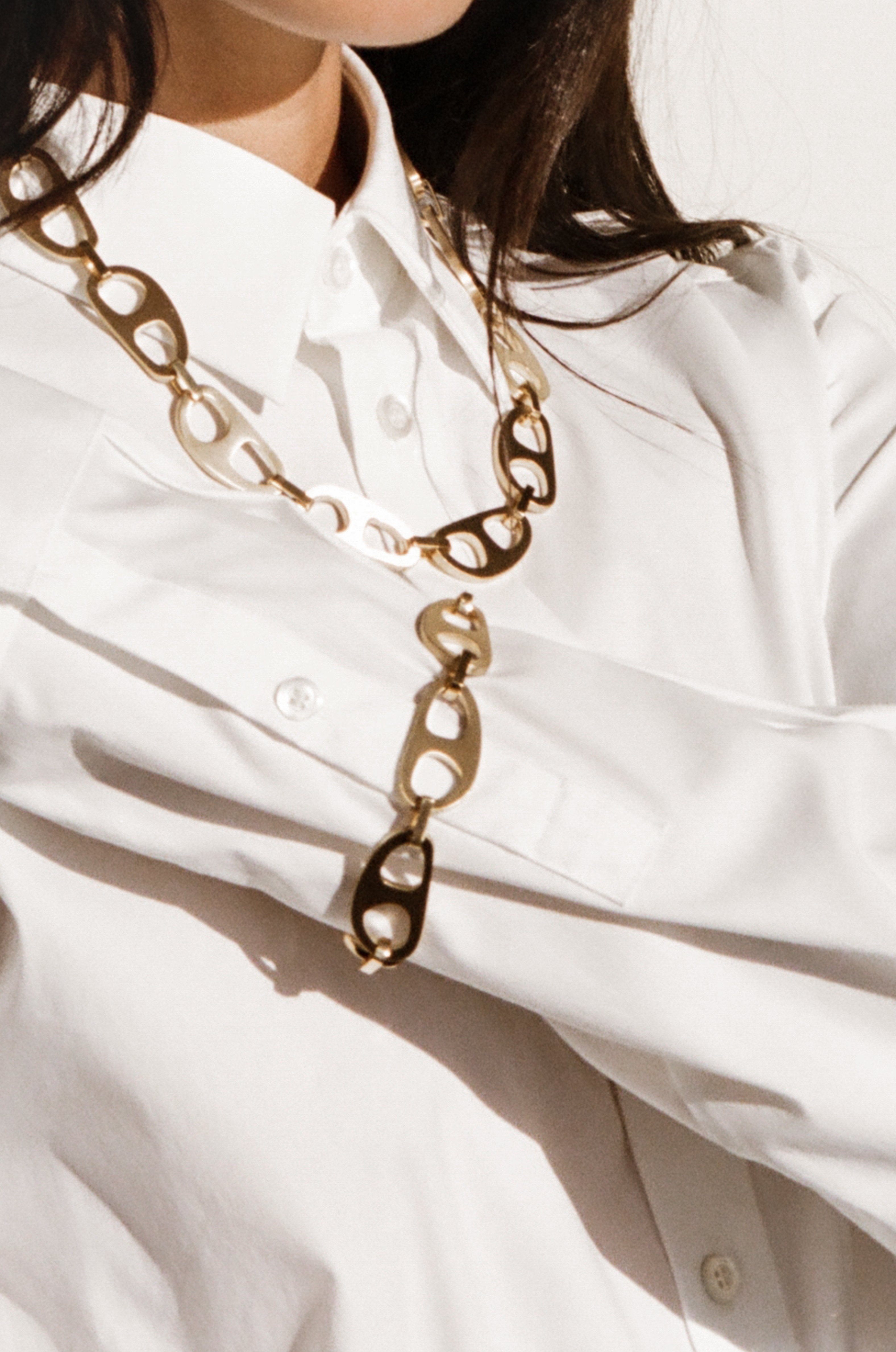 Gold Brushed Tab Bracelet Bracelet bagatiba 