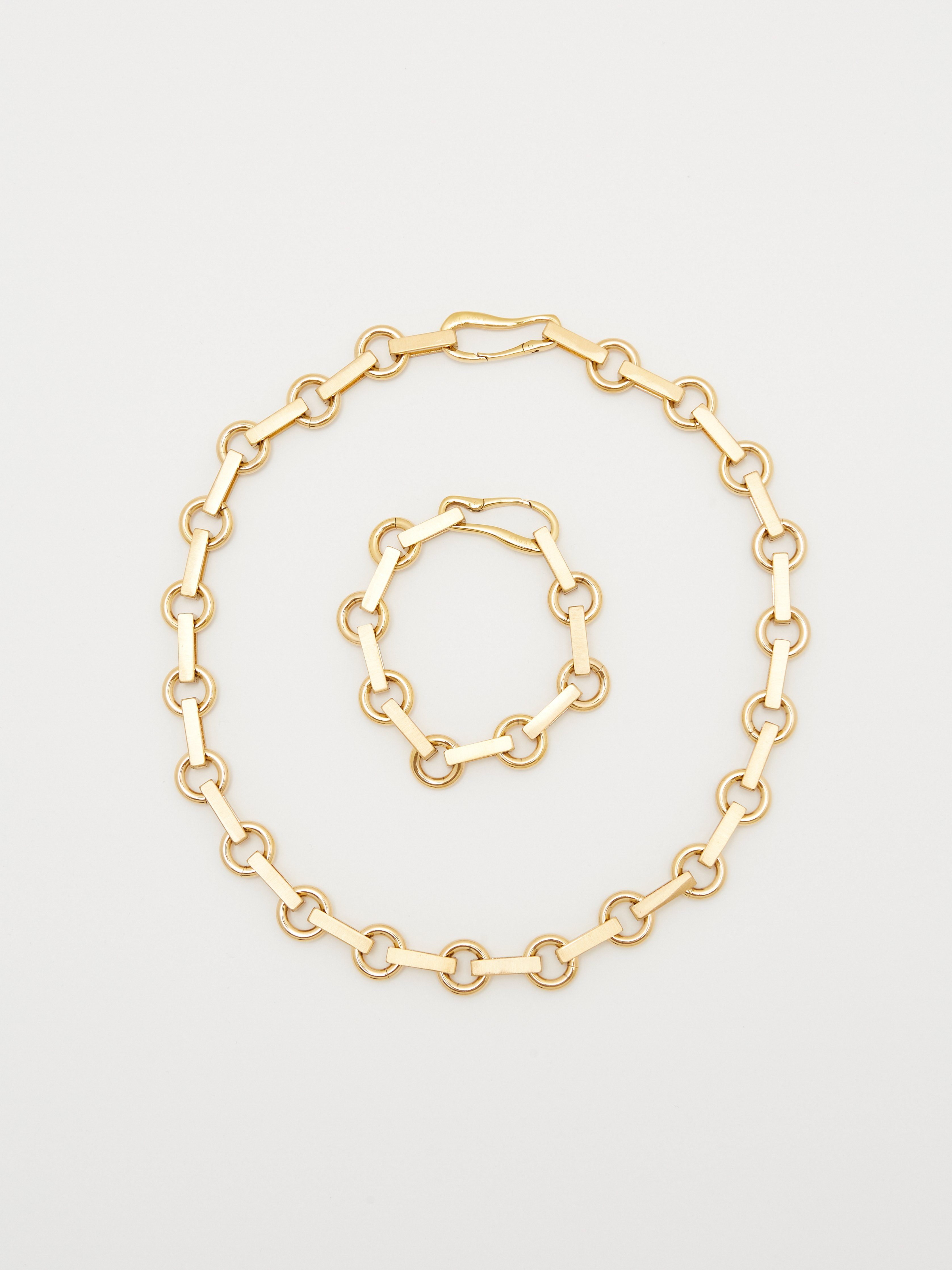 Gold Tilda Bracelet Necklace bagatiba 