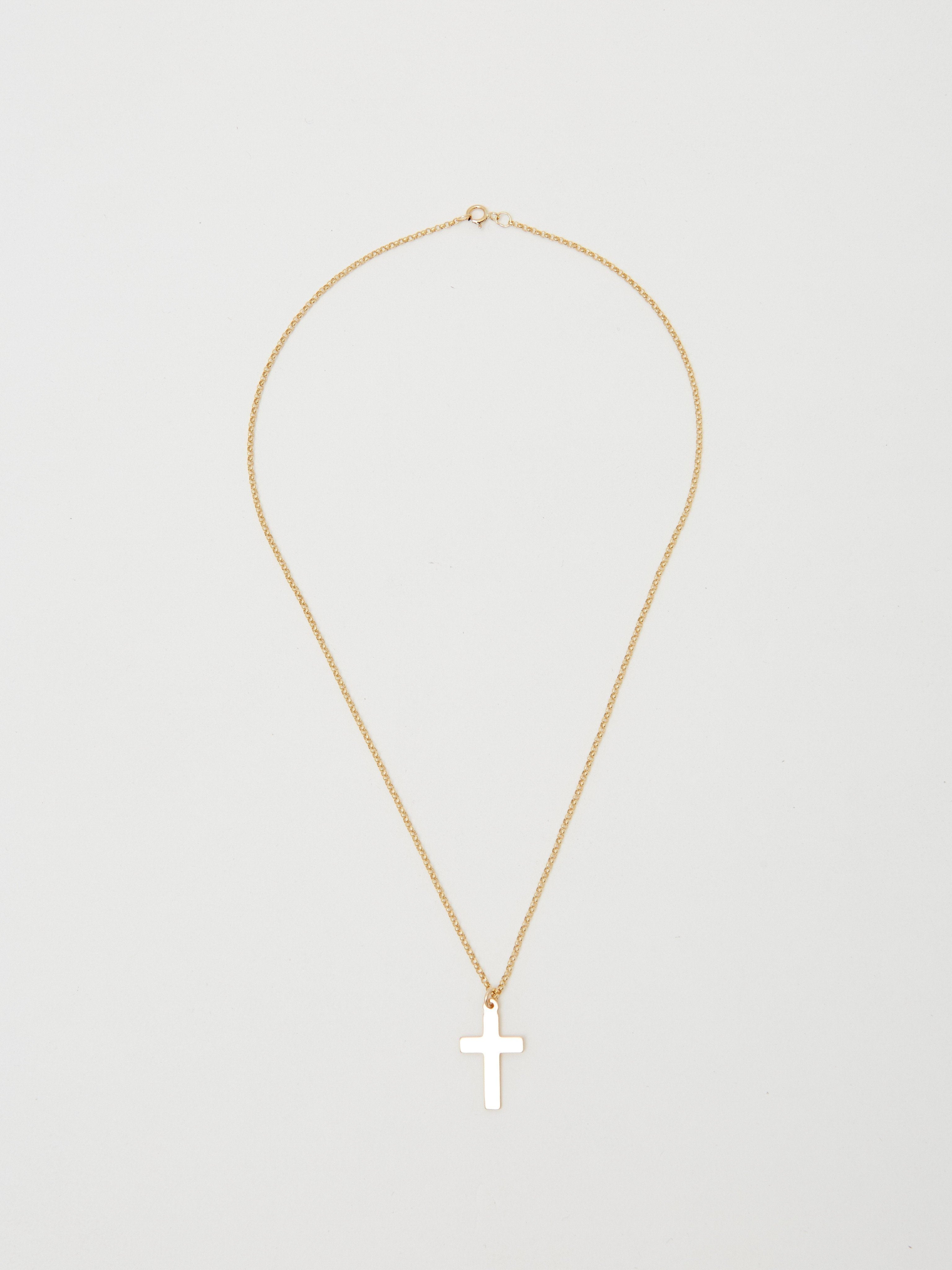Roller Cross Necklace Necklace Bagatiba 