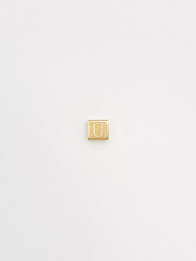 "U" Letter Block