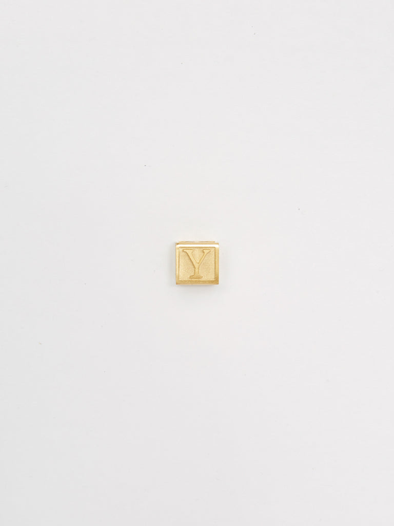 "Y" Letter Block